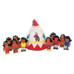  Ten Little Indians Playhouse Plush Counting Toy