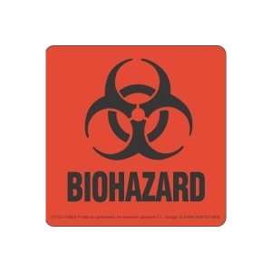  Biohazard Label, 6 x 6