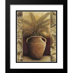   and Double Matted 31x37 Palms In Terra Cotta Pots II