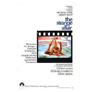  Strange Affair Original Movie Poster, 27 x 41 (1968 