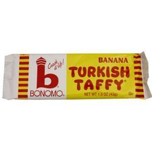 Bonomo Banana Old Fashioned Turkish Taffy 1.5oz.  Grocery 