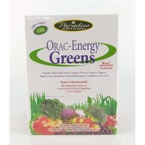  ORAC Energy Greens (91 grams total) 15 Packets Health 