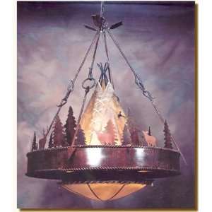  Teepee Western Chandelier