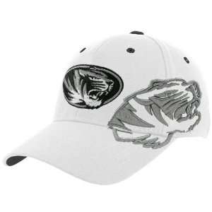   the World Missouri Tigers White Bootleg One Fit Hat