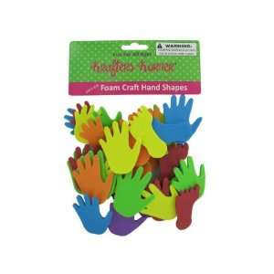   Foam craft hand and feet shapes (Each) By Bulk Buys 