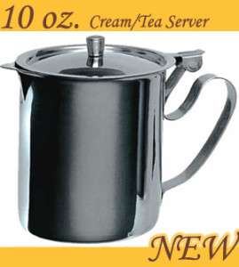 NEW 10 oz Cream/Tea Stainless Steel Server  