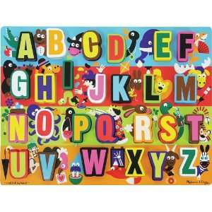  Melissa & Doug ABC Chunky Puzzle (26 pc)    Toys & Games