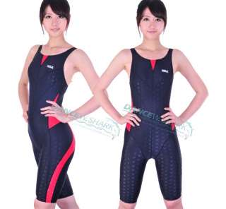 NSA Racing Womens Girls Kneesuit Sharkskin Swimsuit 511  