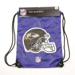  NFL Baltimore Ravens Team Backpack Cinch Bag Sports 