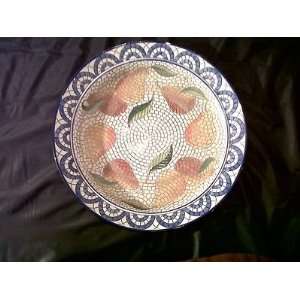   BEAUTIFUL HUGE CLAY ART PLATE BY STONE LITE CLAY*****MADE IN CHINA