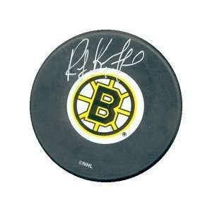  Ray Bourque Boston Bruins Autographed Hockey Puck 