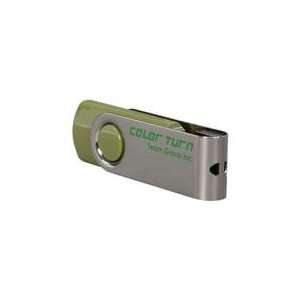 Team Color Turn 16GB USB 2.0 Flash Drive (Green 