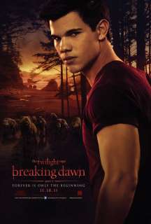   DAWN PART 1 MOVIE POSTER 2 Sided ORIGINAL 27x40 TAYLOR LAUTNER  