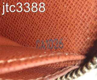   Vuitton Monogram Canvas Zippy Wallet Clutch Bag $750+TAX 