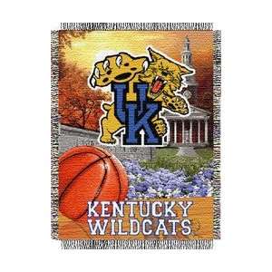 Kentucky Wildcats Woven Tapestry NCAA Throw (Home Field Advantage) by 