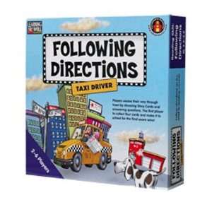  Following Directions Taxi Driver Toys & Games
