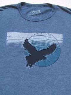 is blank the bird is cut out of the original shirt with different 