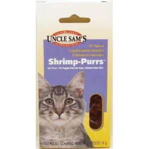   81519 Uncle Sam s Shrimp Purrs Cat Treats Case of 72