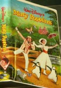 Disneys MARY POPPINS Video ORIGNAL CLAMSHELL VGd VHS  