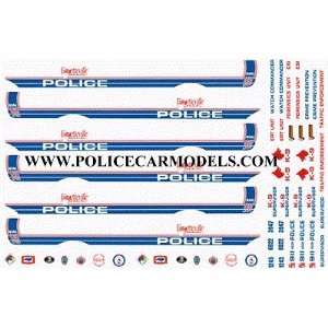  BILL BOZO FAYETTEVILLE NC POLICE DECALS