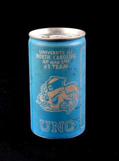 North Carolina Tar Heels 1982 NCAA Champions Soda Can  