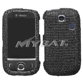 BLING Hard Phone Case 4 Huawei TAP U7519 T Mobile BLACK  