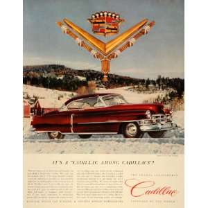  1952 Ad Cadillac Motor Car Division GM Automobile Jewel 