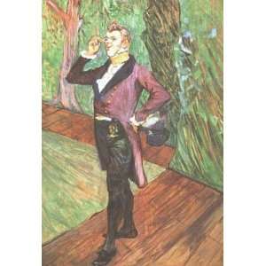 Oil Painting Portrait of M. Samary Henri De Toulouse Lautrec Hand Pa 