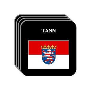  Hesse (Hessen)   TANN Set of 4 Mini Mousepad Coasters 