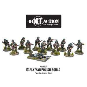  Bolt Action 28mm Polish Army Squad Toys & Games