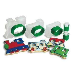  Snap Fit Train Cookie Cutter Set