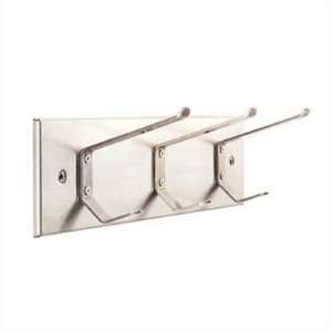  Stainless Steel Coat Hook Panel Number of Hooks Two