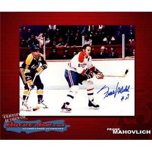  Frank Mahovlich Montreal Canadiens Autographed/Hand Signed 