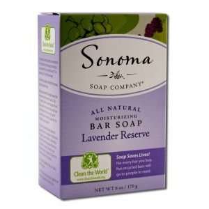  Sonoma Bar Soap, Lavender Reserve   6 Oz, 3 Pack Beauty
