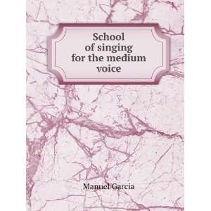   School of singing for the medium voice Manuel Garcia Books