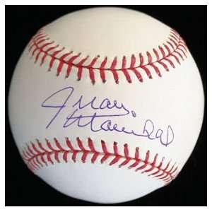  1983 Hall Of Fame Juan Marichal Autographed Baseball Tsp 