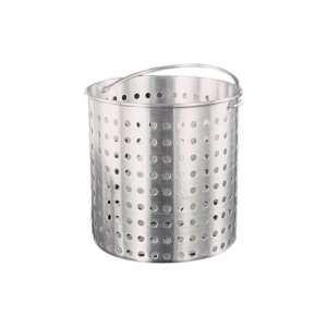Perforated Aluminum Basket For 24 Qt Stock Pot, 12 Qt Capacity  