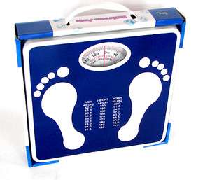 New Analog Bathroom Bath Body Weight Scale Easy To Read  
