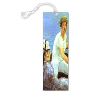  Fine Art Manet Boating Bookmark