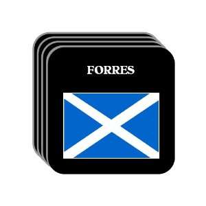 Scotland   FORRES Set of 4 Mini Mousepad Coasters