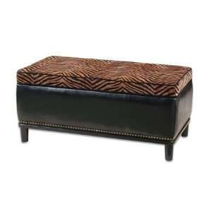   Furniture in Breathable Cleanable Black Faux Leather
