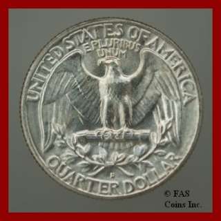 1959 D BU Silver Washington Quarter US Coin #10214265 60  