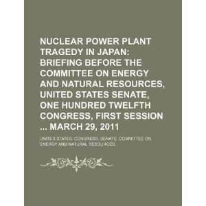 Nuclear power plant tragedy in Japan briefing before the Committee on 