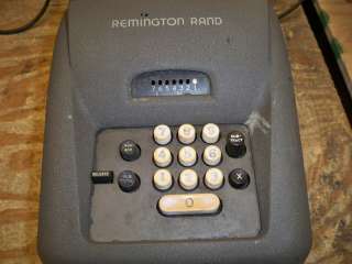 Remington Rand Adding Bookkeeping Calculating Machine  