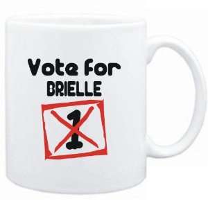  Mug White  Vote for Brielle  Female Names Sports 