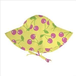  Brim Sun Protection Hat in Cherries Size 0   6 Month 