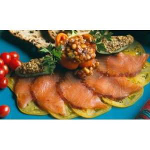 Southwestern Smoked Salmon, Sliced 2 lb. Side  Grocery 
