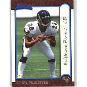  1999 Bowman #152 Chris McAlister RC   Baltimore Ravens (RC 