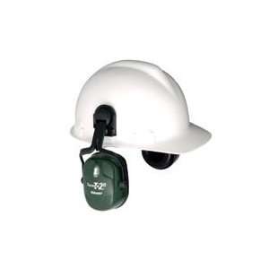Howard Leight Thunder T2Hv Dark Green Dielectric Helmet Mount Noise 