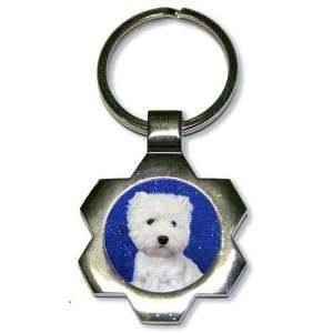  West Highland White Terrier Star Key Chain Office 